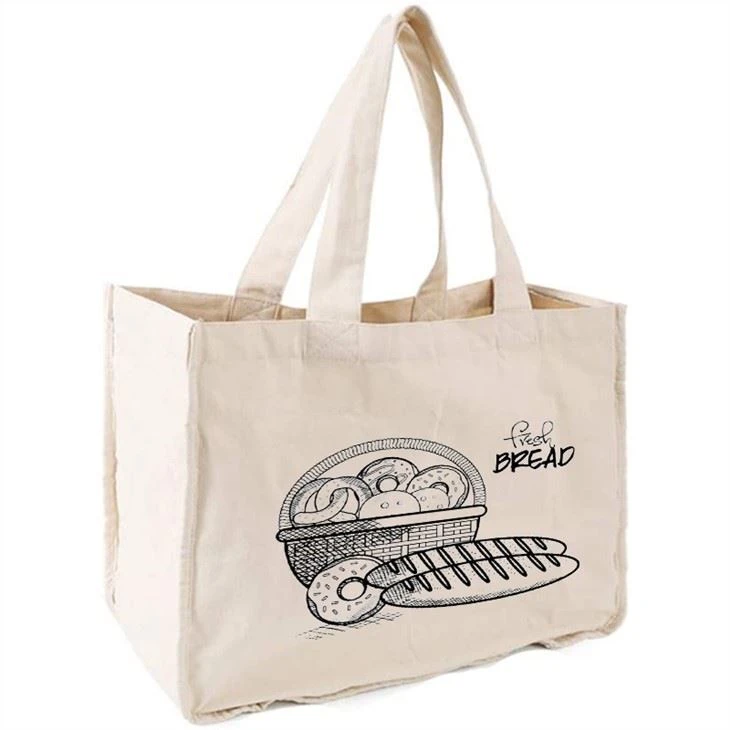 Reusable Cotton Grocery Shopping Bag